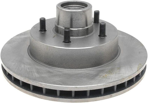 5006R Professional Grade Disc Brake Rotor and Hub Assembly, Silver,11.86