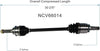 NCV66014 CV Axle Shaft Assembly - Rear Left or Right (Driver or Passenger Side)