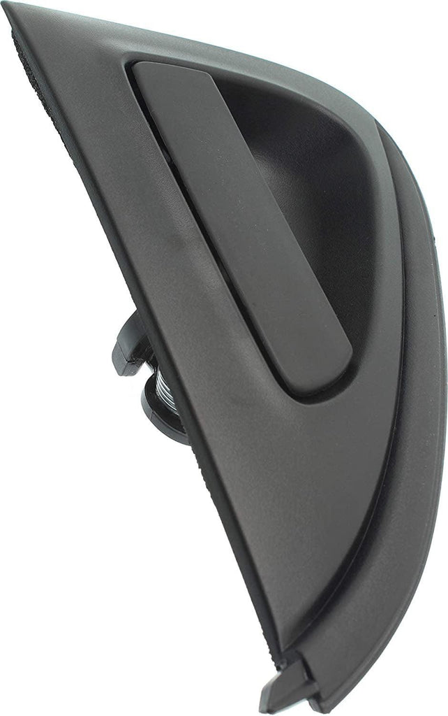 Exterior Rear Door Handle Compatible with Chevrolet Spark 2016-2018 LH Textured Black