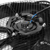 Factory Style A/C Condenser Fan Assembly Compatible with 89-94 Suzuki Swift 1.3L,OEM-RF-0949