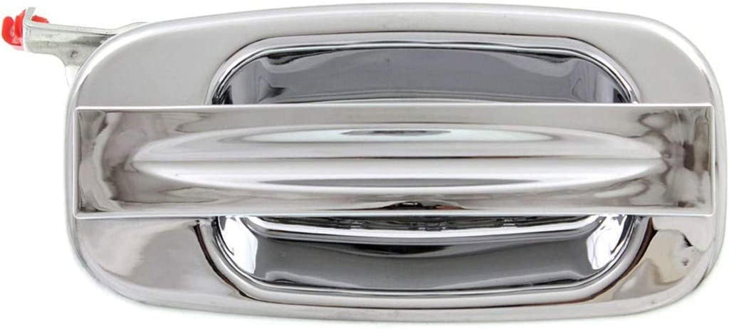For Chevy Silverado 2500 HD Exterior Door Handle 2001 02 03 04 05 2006 Rear Passenger Side Chrome | Trim:All Submodels
