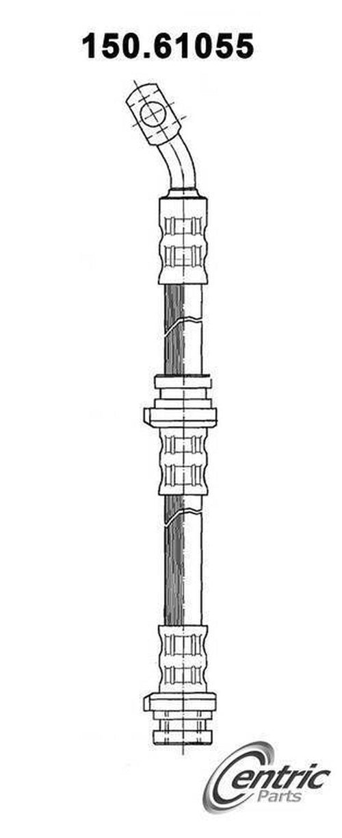 Centric Brake Hydraulic Hose for Villager, Quest 150.61055
