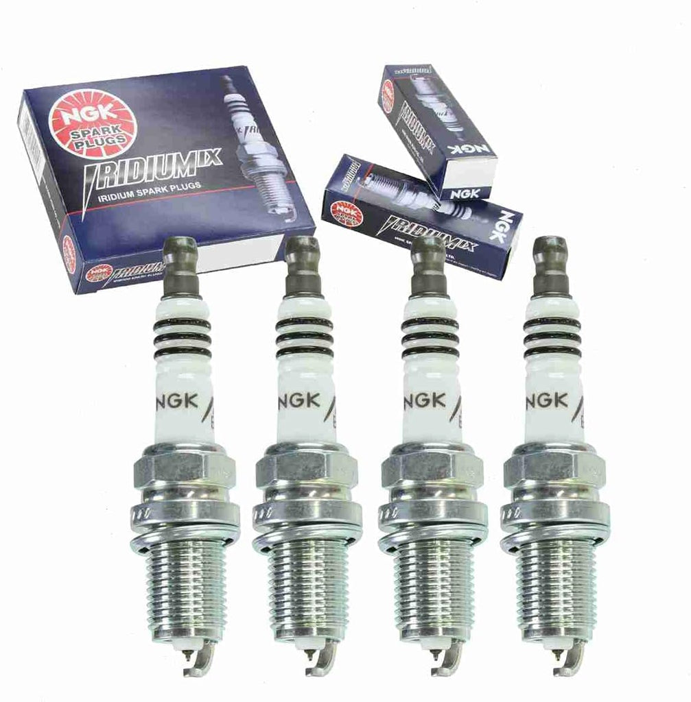 4 Pc NGK Iridium IX Spark Plugs Compatible with Nissan Frontier 2.4L L4 1998-2004