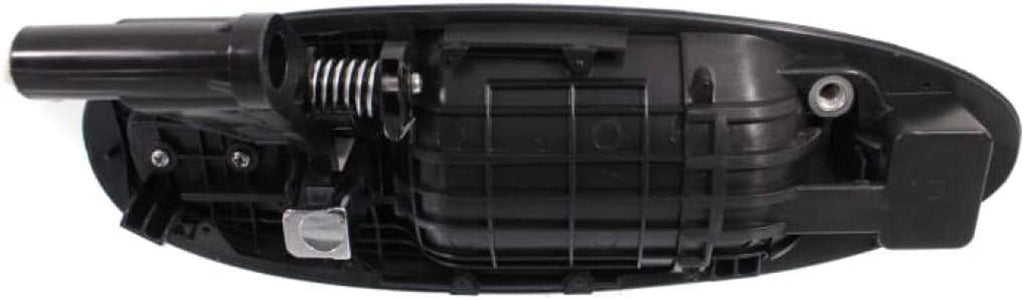 for Kia Optima Exterior Door Handle Rear, Driver Side Black Bezel with Chrome Lever (2001-2006) | Trim:All Submodels | KI1520111 | 836503C021