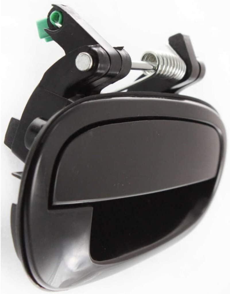 For Suzuki Forenza Exterior Door Handle Rear, Passenger Side Smooth Black (2004-2005) | Trim: S/LX/EX | SZ1521106 | 8283085Z00