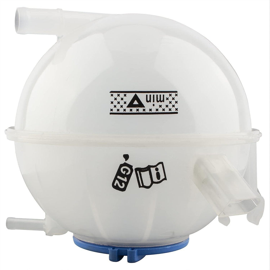 BOXI Coolant Reservoir Bottle Tank W/Cap Compatible with Audi Q3 2013-2018 / TT 2007-2016 / Seat Leon 2007-2013 / VW Golf 2010-2014 / Jetta 2005-2019 / Passat 1993-2019 Replace# 1K0121407A 603-253