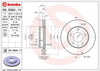 Front Disc Brake Rotor for Protege, Protege5, 626, Probe, MX-6 (09.5584.11)