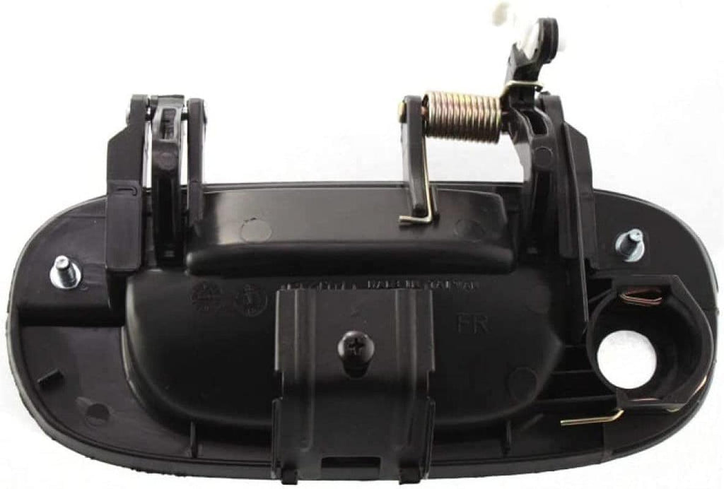 Compatible with Dodge Ram 3500 Exterior Door Handle 1994-2002 Passenger Side Front, Textured Black | with Key Hole | Trim: Base | CH1311102 | 55275022AB