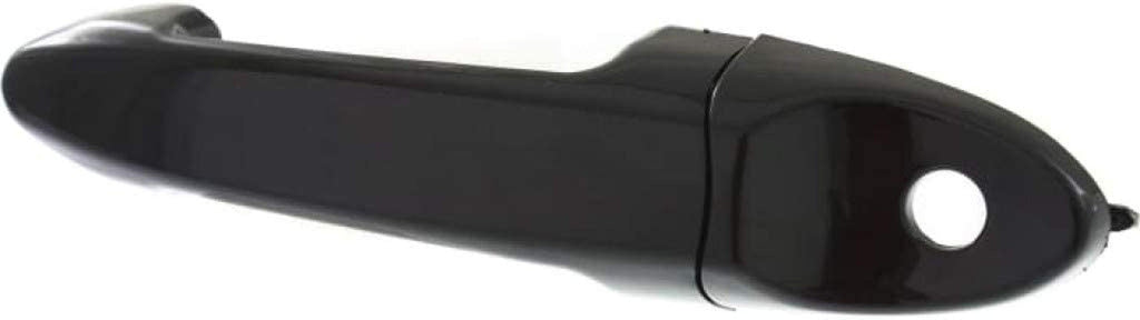 for Ford Escape Exterior Door Handle Front, Driver Side Smooth Black 2001-2012 | with Key Hole| Trim:All Submodels