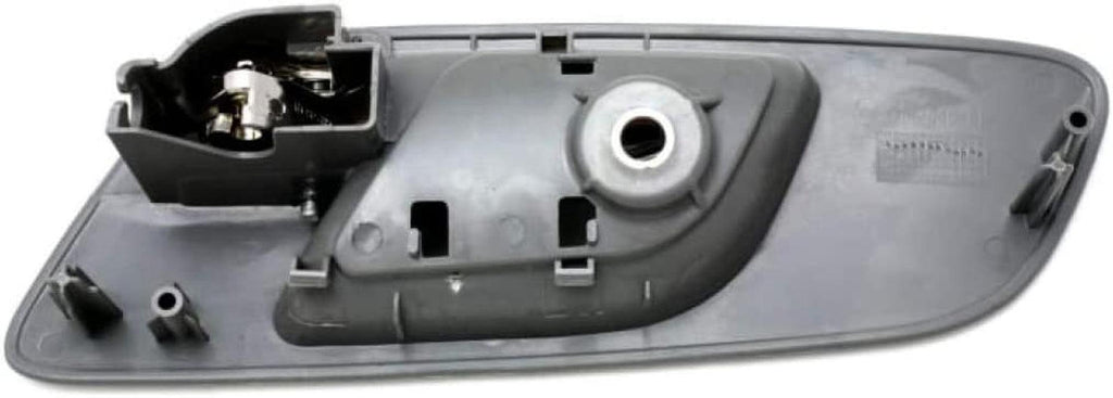 for Chevy Avalanche Interior Door Handle Front Driver Side Gray Bezel with Chrome Lever 2007-2013 | Trim:All Submodels