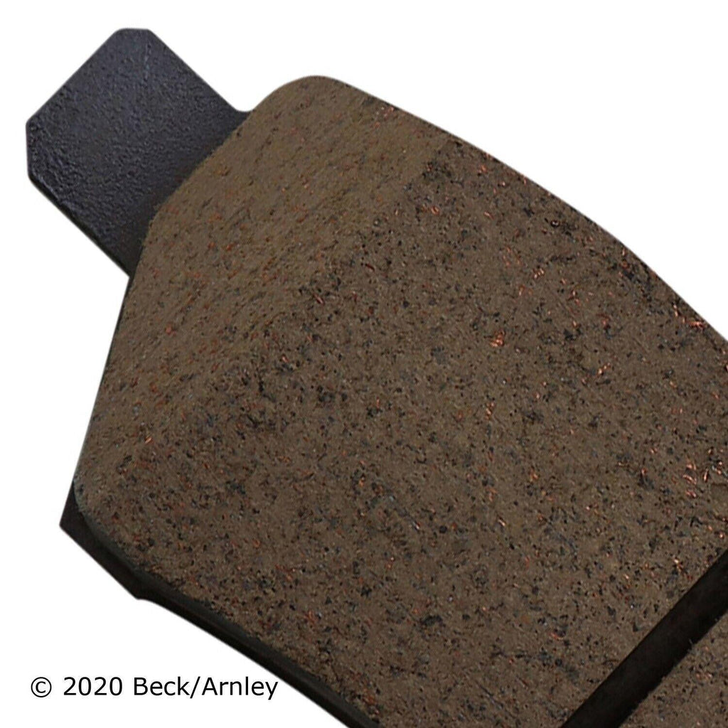 Beck Arnley Rear Disc Brake Pad Set for Nissan (089-1736)
