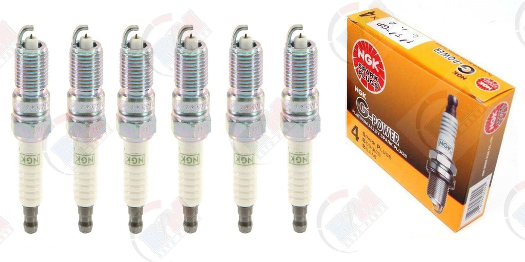 NGK "PLATINUM" Spark Plugs Set of 6 for 2009 GMC Acadia 3.6L V6