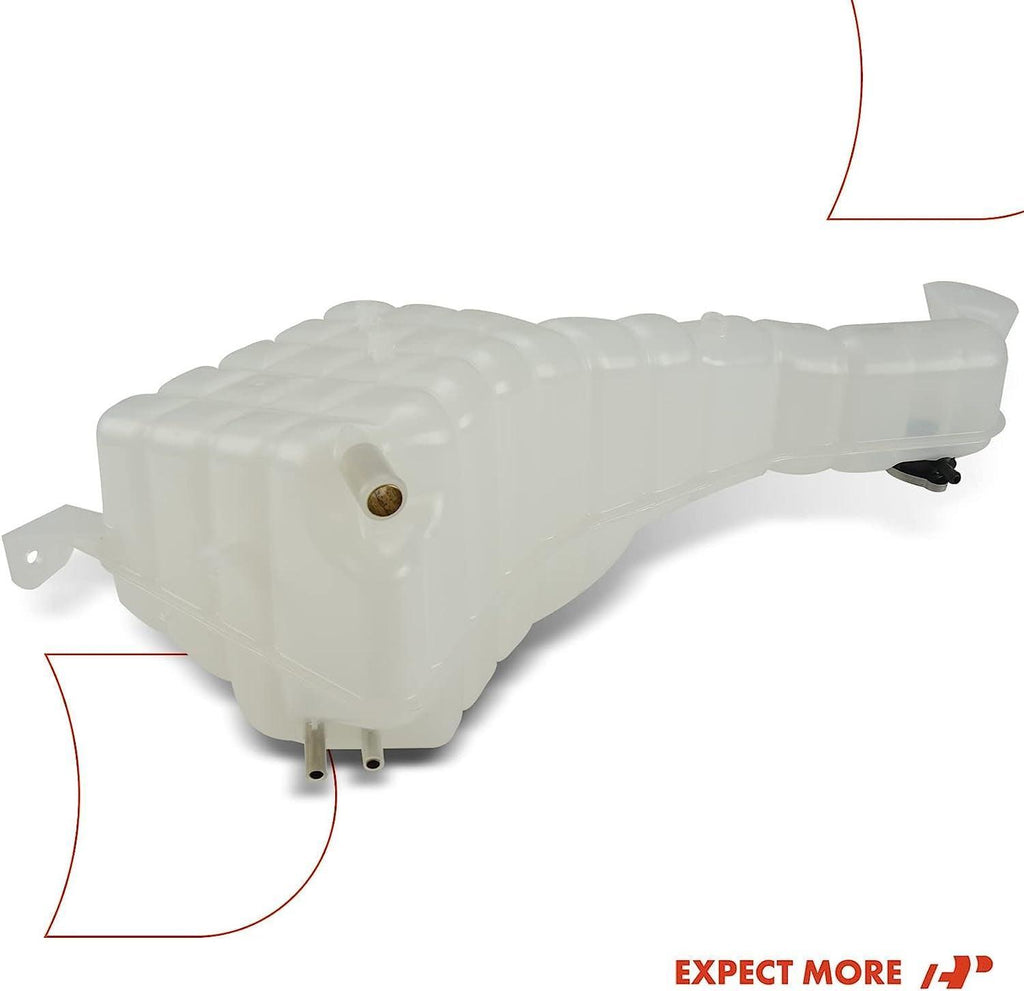 A-Premium Engine Coolant Overflow Recovery Reservoir Tank [W/Cap] Compatible with Freightliner 114SD, Business Class M2, Century Class, M2, M2 100, M2 106, M2 112, Replace # 521178000