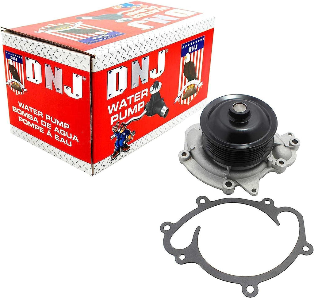 DNJ WP1173 Water Pump for 07-15 Freightliner, Mercedes-Benz, Dodge, Jeep, Grand Cherokee, R320, Sprinter 3500, ML320, 3.0L V6 DOHC Turbocharged EXM