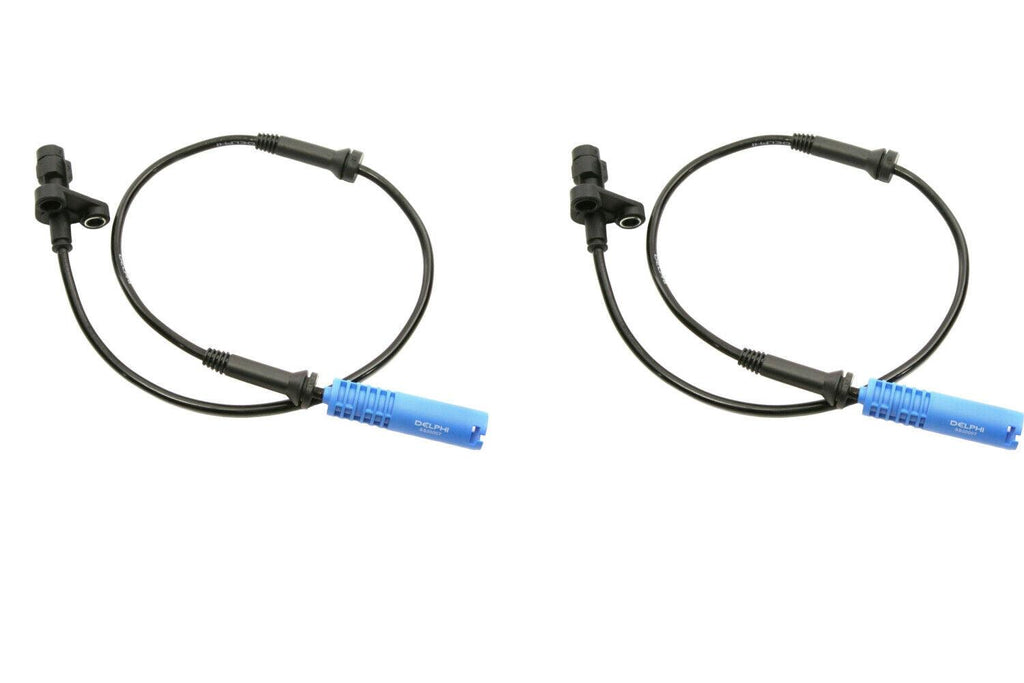 Front PAIR Delphi ABS Wheel Speed Sensor for 1999-2003 BMW 540I (58091)