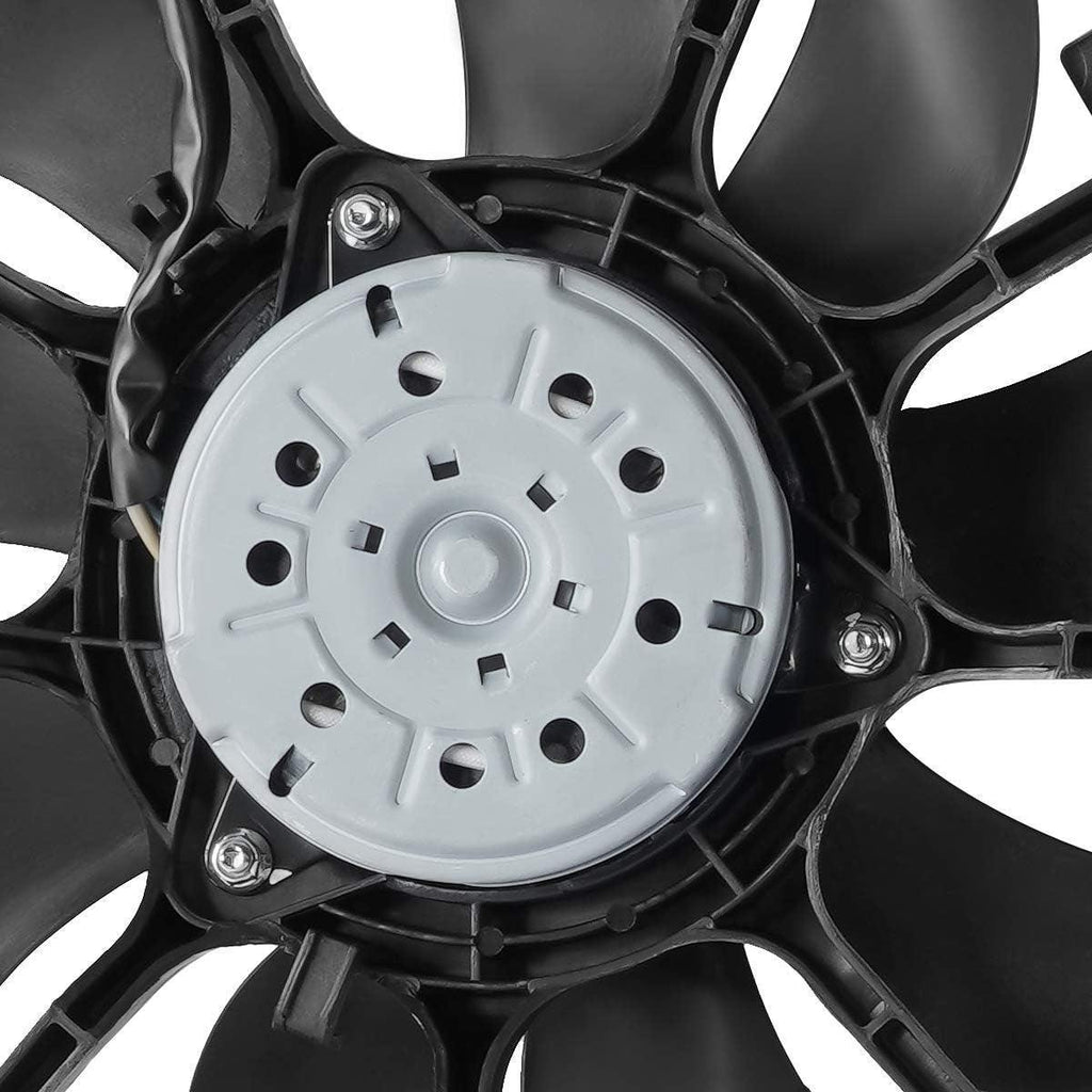 OEM-RF-0230 Factory Style Radiator Cooling Fan Assembly Cooling Efficiency Improved Direct Replacement [Compatible with Nissan Maxima 2009-2014] , Black