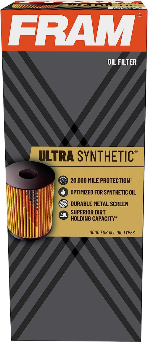 Ulta Synthetic Automotive Replacement Oil Filter, Designed for Synthetic Oil Changes Lasting up to 20K Miles, XG10295 (Pack of 1)