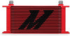 MMOC-19RD Universal 19 Row Oil Cooler, Red