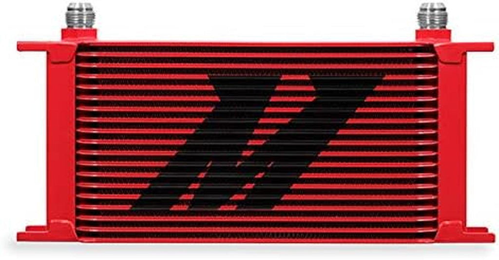 MMOC-19RD Universal 19 Row Oil Cooler, Red