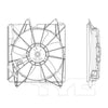 TYC Engine Cooling Fan Assembly for RDX, Accord, Accord Crosstour 601190