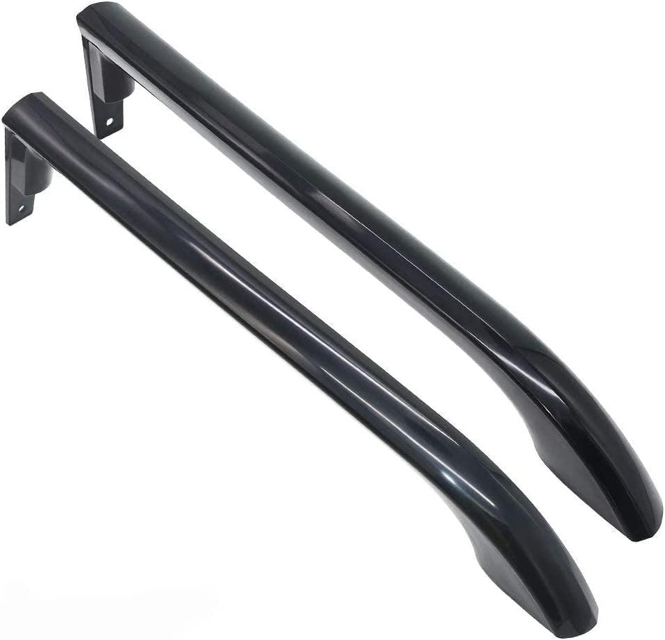 Romalon 5304506471 Refrigerator Door Handle Set Black Replaces 5304504510 5304504509 5304486361 AP6036332 242059506 242059503 Fits CFTR1826LM0 FFHI1817LB8 FFTR1514QB0 LFHI2126LB0