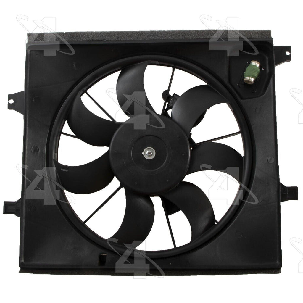 Four Seasons Engine Cooling Fan Assembly for 10-11 Kia Soul 76400