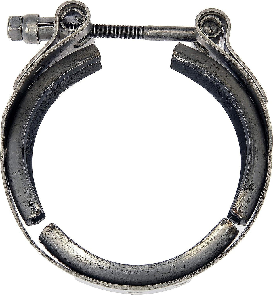 Dorman 904-5154 Exhaust Gas Recirculation (EGR) Cooler Clamp Compatible with Select Models, Metallic Grey