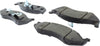 Centric Posi-Quiet Ceramic Replacement Front Disc Brake Pad Set with Shims for Select Jeep Model Years (105.04770)