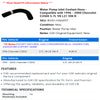 Water Pump Inlet Coolant Hose - Compatible with 1996 - 2000 Chevy C3500 5.7L V8 L31 VIN R 1997 1998 1999