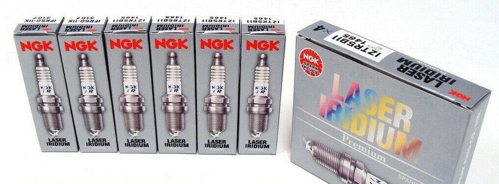 NGK LASER IRIDIUM Iridium Spark Plugs DILZKR7B11G 95350 Set of 6
