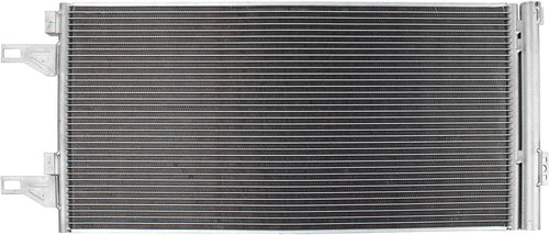 A/C Condenser & Receiver Drier Assembly Direct Fit for Ram Promaster 1500 2500 3500 V6 3.0L L4 3.0 Turbo Diesel