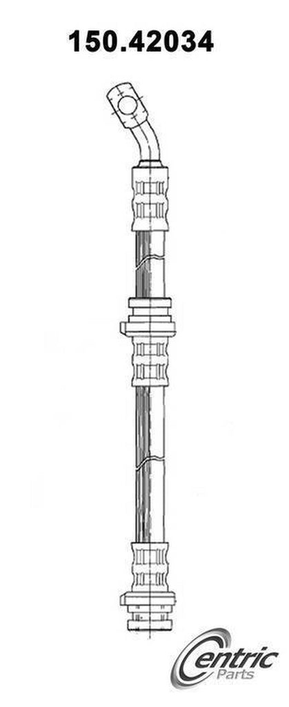 Centric Brake Hydraulic Hose for Maxima, I30 150.42034