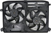 623870 Cooling Fan Assembly Compatible with 2013-2016 Ford Fusion , Black