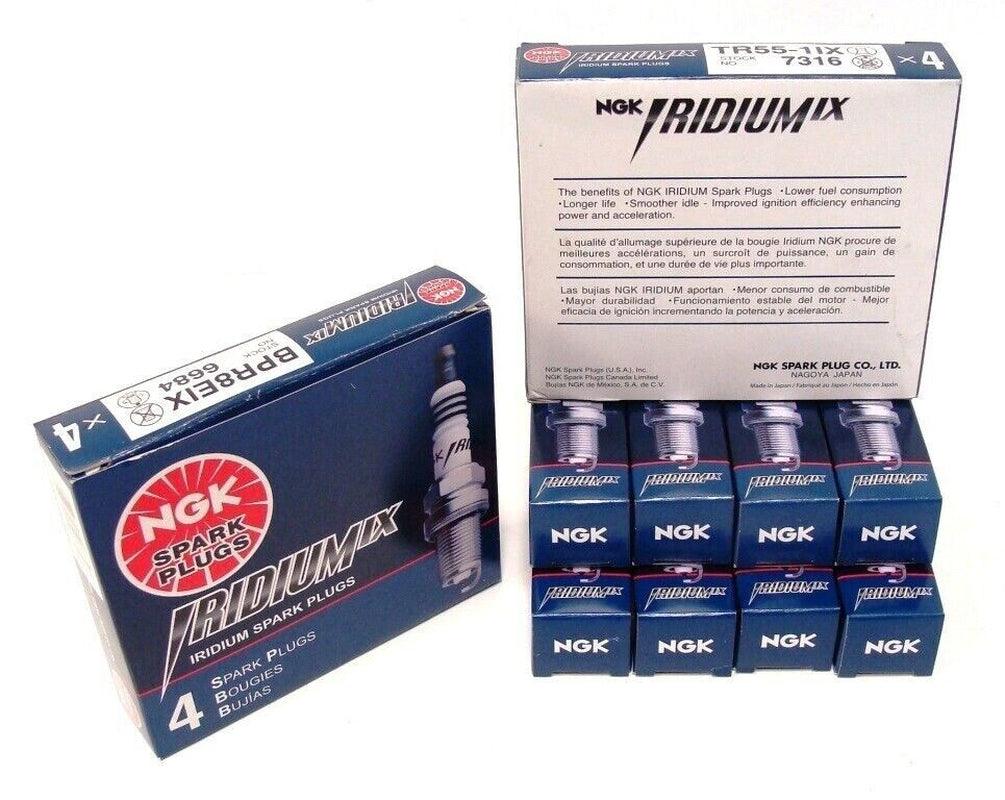 NGK IRIDIUM IX Iridium Spark Plugs LKR7DIX11S 93175 Set of 8