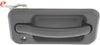 for Hummer H2 Exterior Door Handle Front, Passenger Side Textured Black 2003-2009 | with Key Hole | Trim: Base | HU1311102 | 15104793