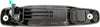 Dorman 82705 Rear Driver Side Exterior Door Handle Compatible with Select Subaru Models, Smooth Black