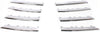 Auto Body Repair Set of 3 Compatible with 2005-2010 Volkswagen Jetta with Grille Assembly and Grille Trims