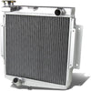 RA-DATSUN70-3 3-Row Full Aluminum Radiator 15.75 X 17.75 X 2.5 [Compatible with 69-70 Nissan Datsun 2000 Fairlady Sr/Srl311]