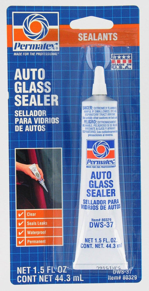 Permatex 80329 Auto Glass Sealer, 1.5 Oz.