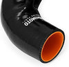 MMHOSE-MS3-07TIHBK Silicone Induction Hose Compatible with Mazda Mazdaspeed3 2007-2013/Mazdaspeed6 2006-2007 Black