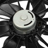 OEM-RF-0067 Radiator Cooling Fan Cooling Efficiency Improved Direct Replacement [Compatible with 07-10 Sebring / 08-14 Avenger / 07-12 Caliber],Black