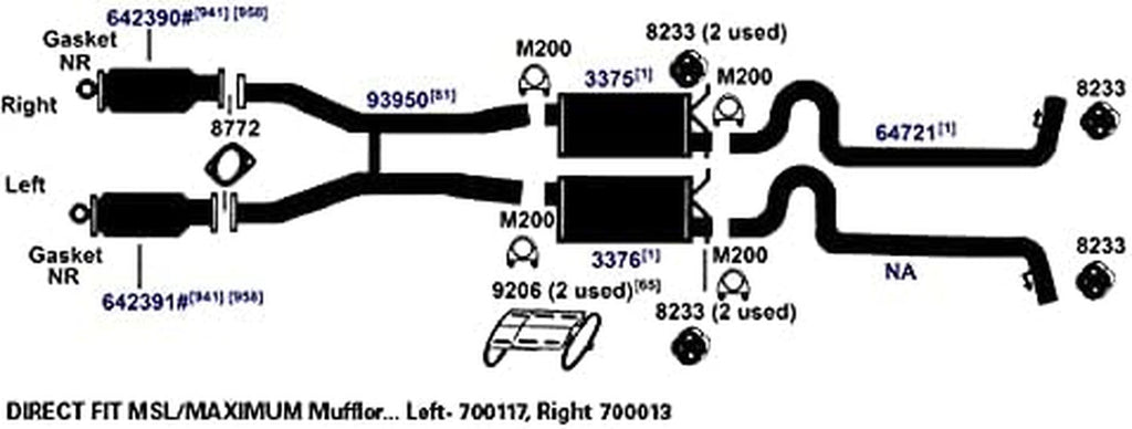 93950 Exhaust Pipe