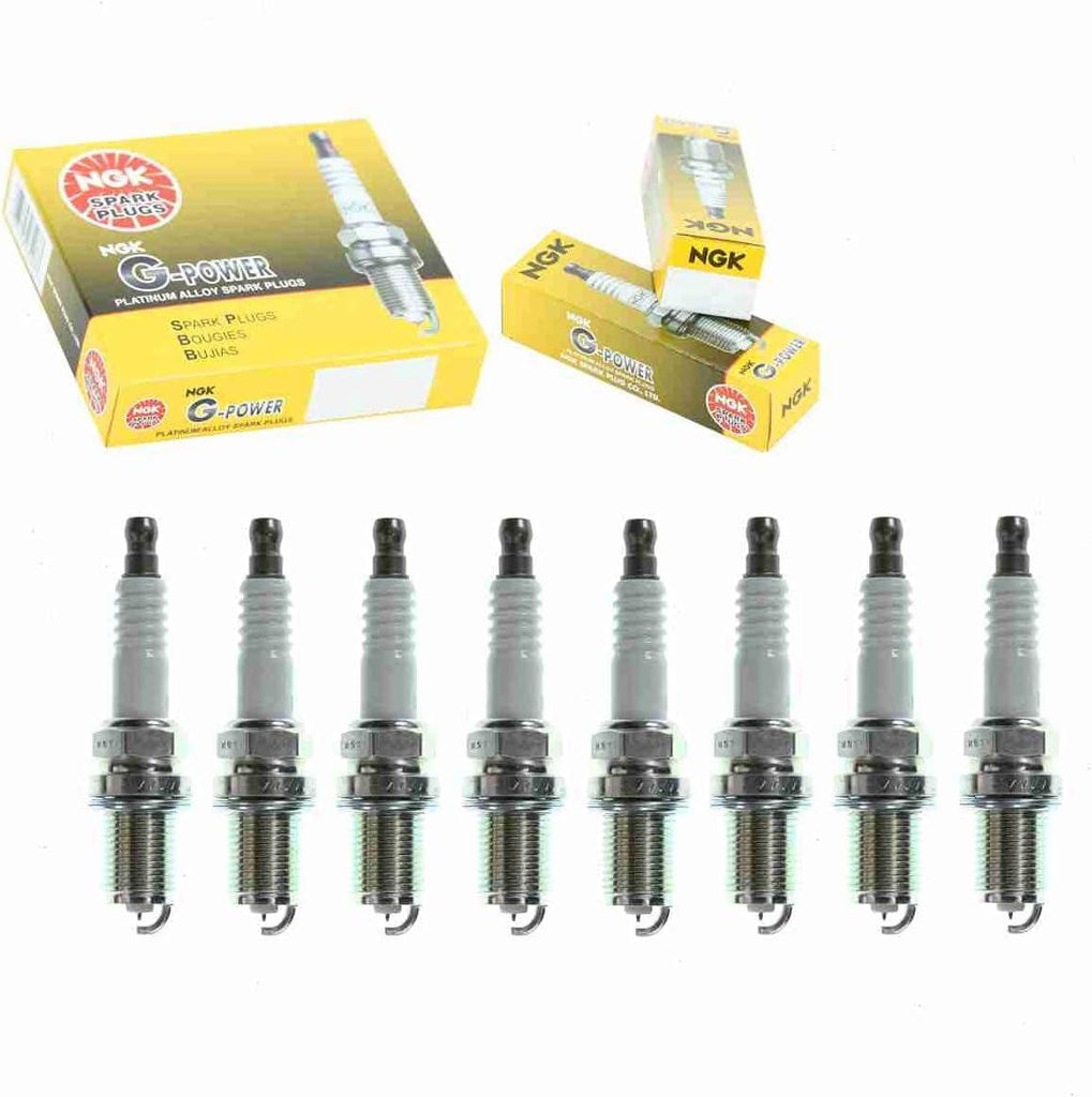 8 Pc NGK G-Power Spark Plugs Compatible with Lincoln LS 3.9L V8 2000-2006