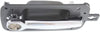 for International 4400 Exterior Door Handle 2008 09 10 11 2012 Front Driver Side Black Bezel W/Chrome Lever | W/Key Hole| Trim: Base