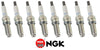 SET of 8 BMW M3 M5 M6 E90 E92 E93 OEM NGK Laser Platinum Spark Plug LKR8AP- 4471