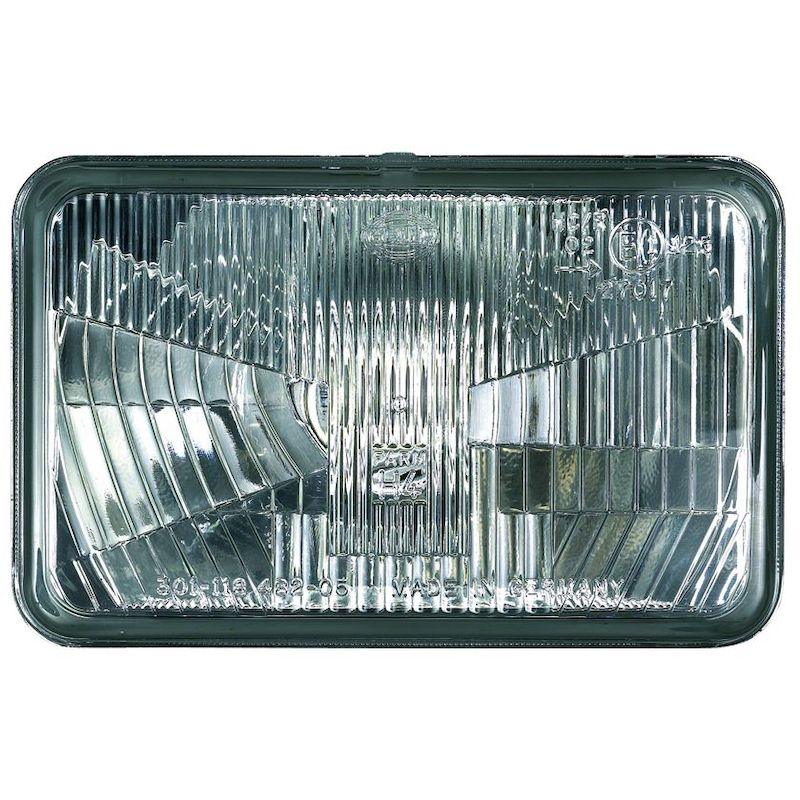 Module 164 x 103mm H4 Single High/Low Beam Headlamp - greatparts