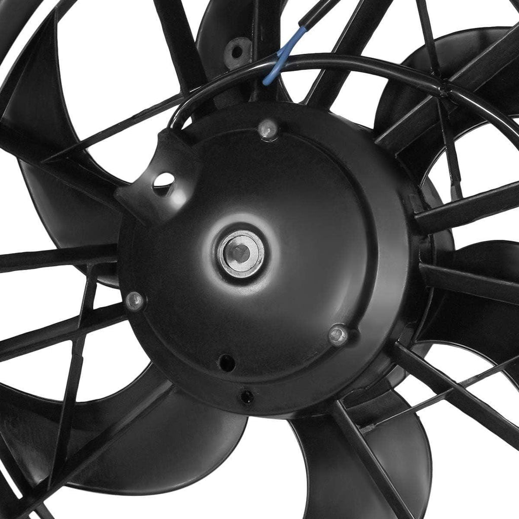 OEM-RF-0093 FO3115121 Factory Style Radiator Cooling Fan Assembly Replacement,Black
