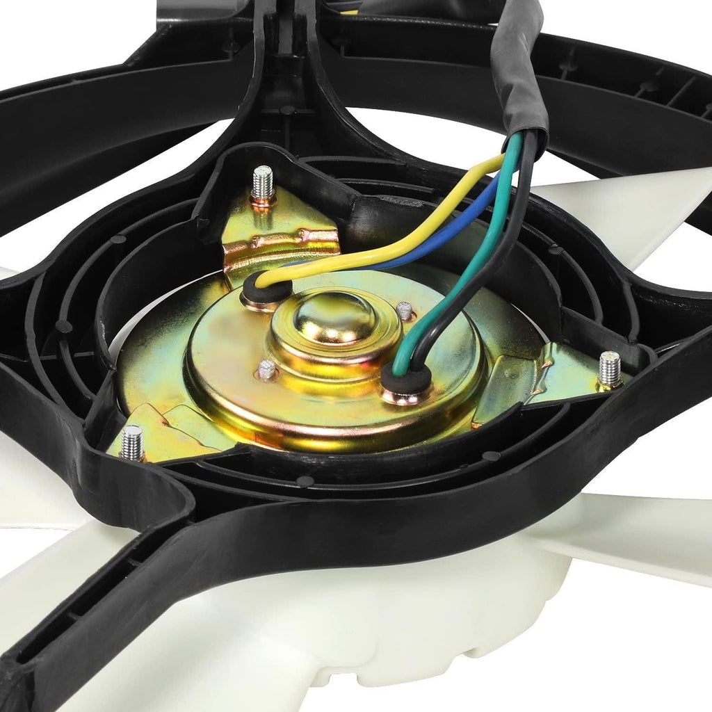 OEM-RF-0854 Factory Style Radiator Cooling Fan Assembly Compatible with 1993-1997 Altima