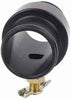 Inline Radiator Hose Drain | Made in USA | 1.5” outside Diameter | 1.25” inside Diameter | 3” Long | 1/4 “ NPT Drain Petcock | Billet Aluminum | Black Anodized | 1 per Package