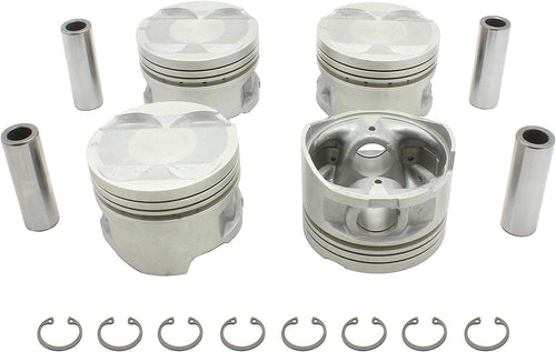 DNJ  Piston Set for 1988-1995 / Toyota/Celica, MR2 / 2.0L / DOHC / L4 / 16V / 122Cid / 3SGTE